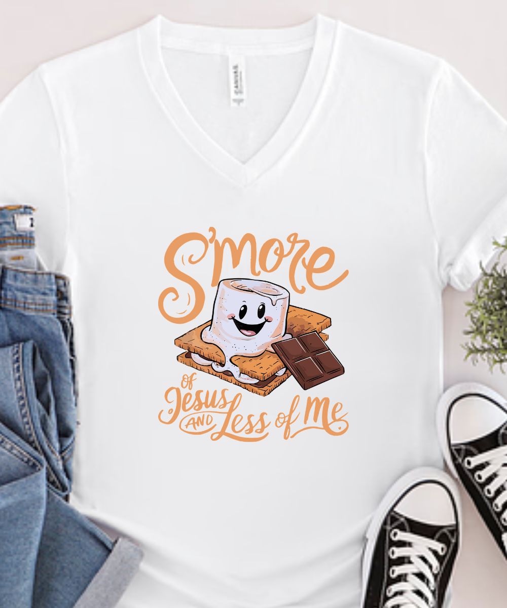S'more of Jesus V-Neck